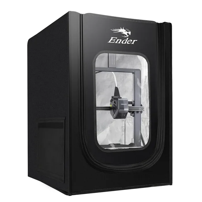 Creality Official 3D Printer Enclosure, Fireproof and Dustproof Tent Constant Temperature Protective Cover Compatible with Creality Ender 3/ Ender 3 V3 SE/Ender 3 V3 KE, 18.89”x 23.62” x28.34”