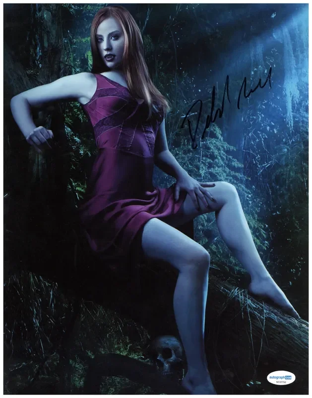 Deborah Ann Woll Signed 11×14 Photo True Blood Authentic Autographed ACOA