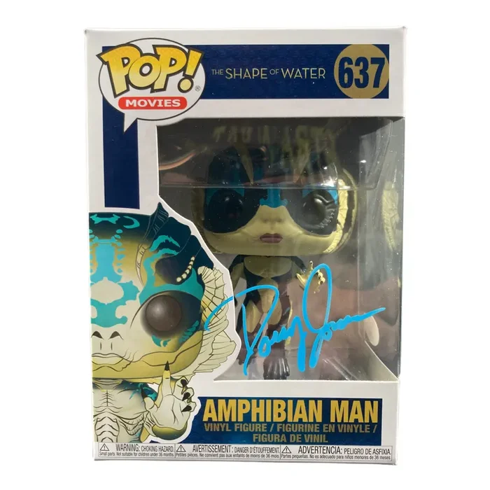 Doug Jones Signed Funko POP The Shape of Water Amphibian Man Autographed JSA