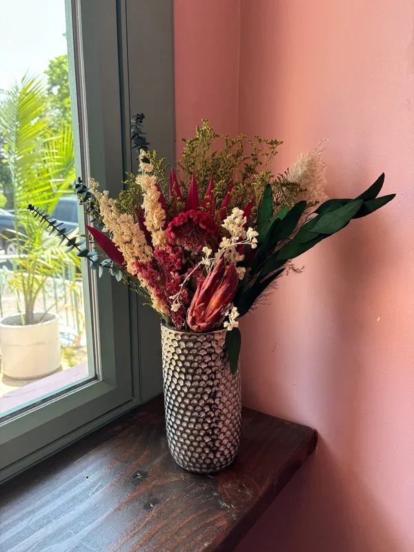 Dried Flowers In Vase #11
