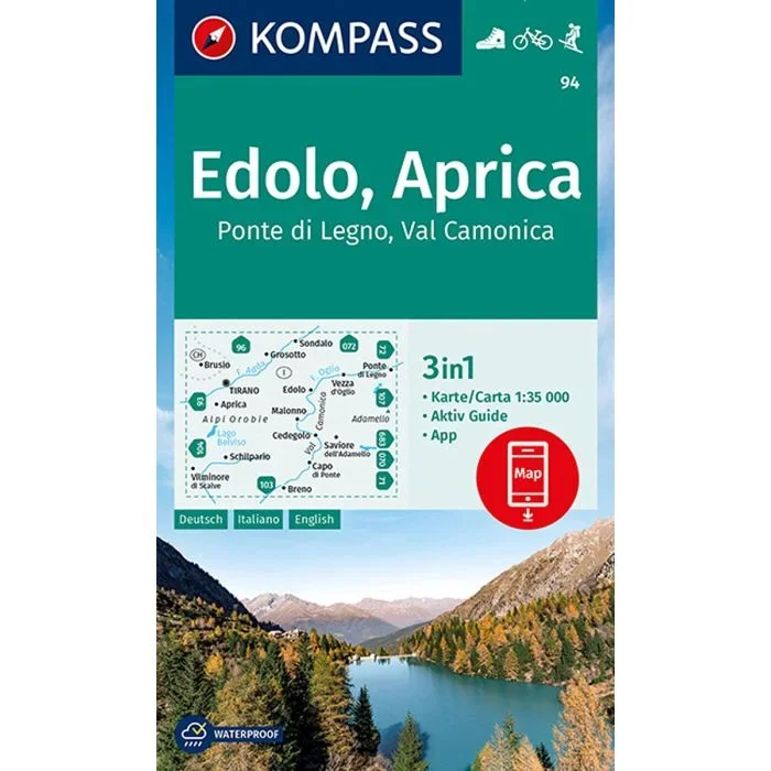 Edolo – Aprica – Ponte di Legno – Val Camonica Kompass 94