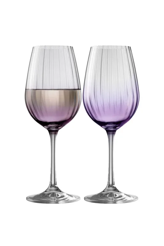 Erne’ Amethyst Wine Set of 2