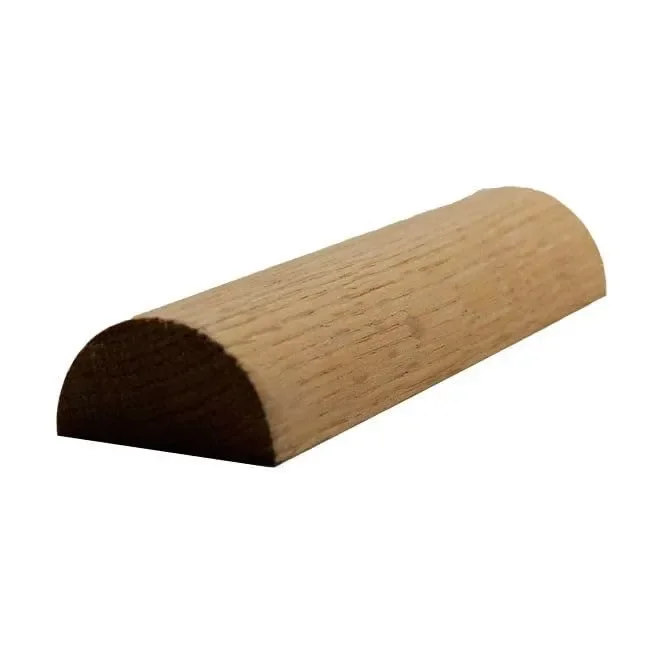 EWHR12 Half Round Moulding Trim, 11/16″ x 1-3/8″, Red Oak, 94″