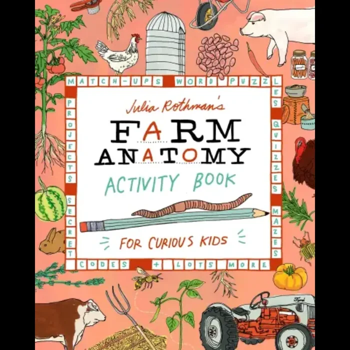 Farm Anatomy Activity Book