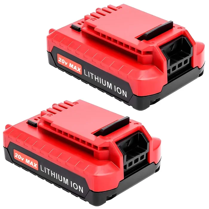 Fhybat 2 Packs 3.0Ah 20 Volt PCC680LP PCC682L Battery Compatible with Porter Cable 20V Battery Lithium PCC680L PCC681L PCC685L PCC685LP