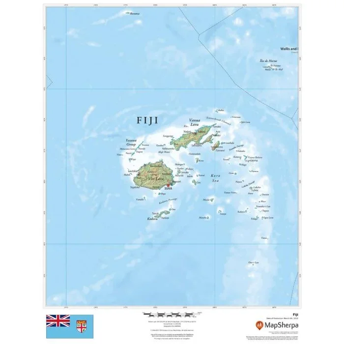 Fiji Map