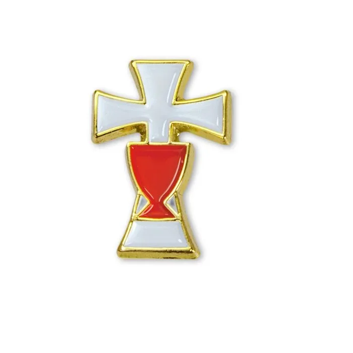 First Communion with Cross Pin