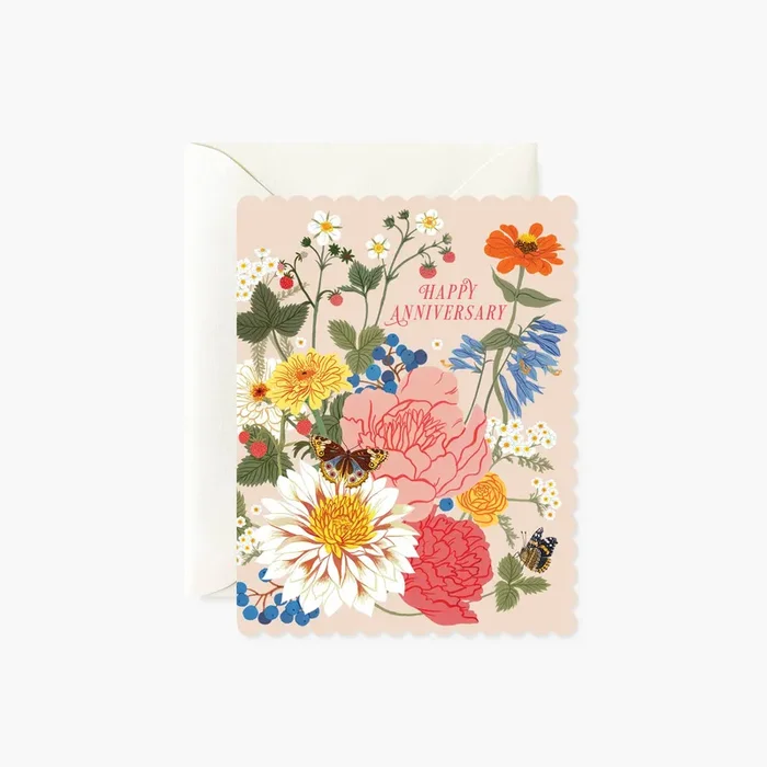 Flora Anniversary Card – Botanica Paper Co.