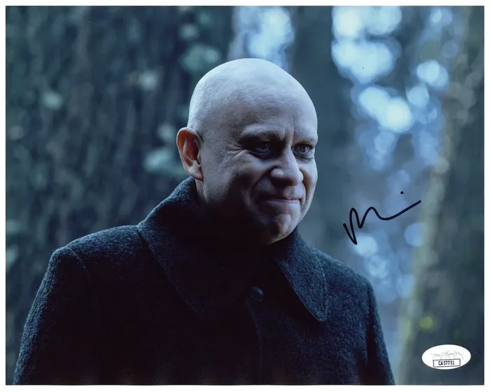 Fred Armisen Signed 8×10 Photo The Addams Family Uncle Fester Autographed JSA #4