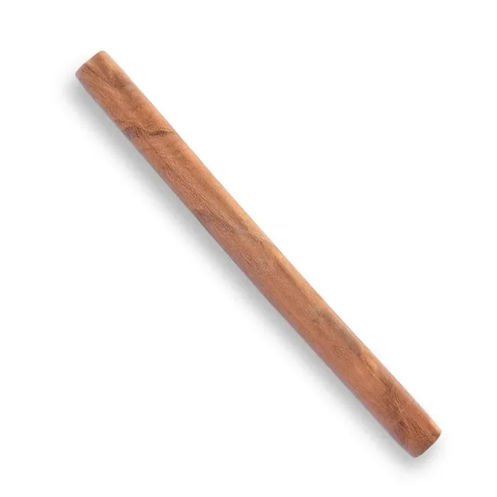 French Wood Baking and Pastry Rolling Pin – 15.35″ Long x 1.18″ Diameter for Pizza, Pie, Cookie Dough, and Much More