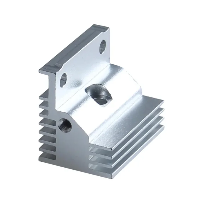 FYSETC 3D Printer Accessories – K1 Max Hotend HeatSink – Aluminum Heat Sink Replacement: Clone Fast Cooling Hot End Parts Siliver Radiator Fit Crealty K1 K1C Ceramic Print Head Heating Block Kit