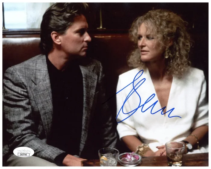 Glenn Close Signed 8×10 Photo Fatal Attraction Autographed JSA COA