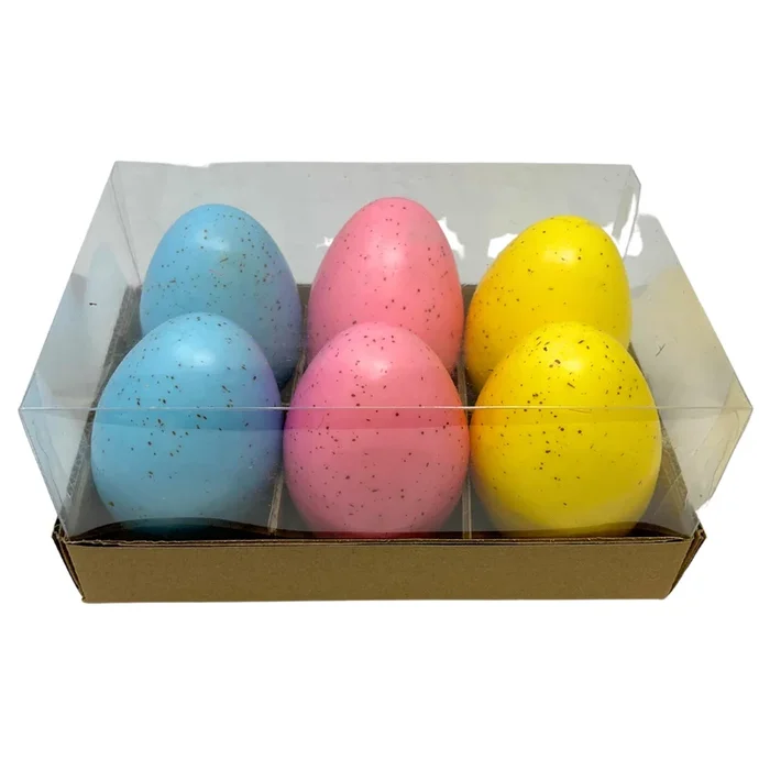 Grande Colorful Assortment of Eggs – Box of 6 |YSE