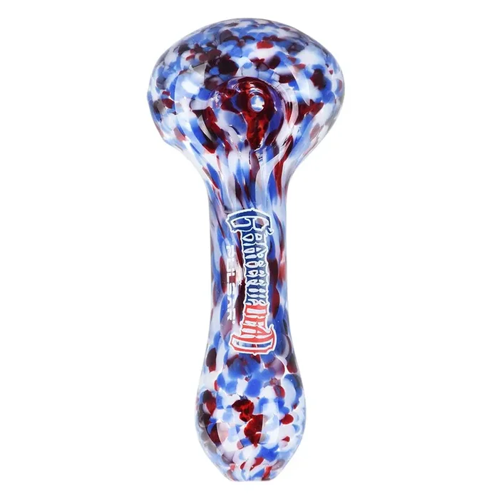 Grateful Dead x Pulsar Acid Rain Glass Spoon Pipe – 4.5″