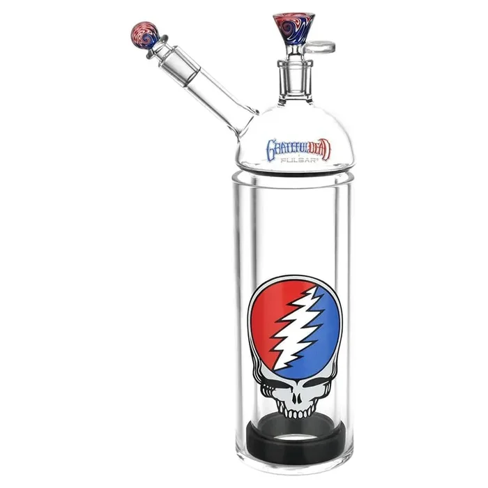 Grateful Dead x Pulsar Glass Gravity Waterpipe – 12.25″ / 14mm F