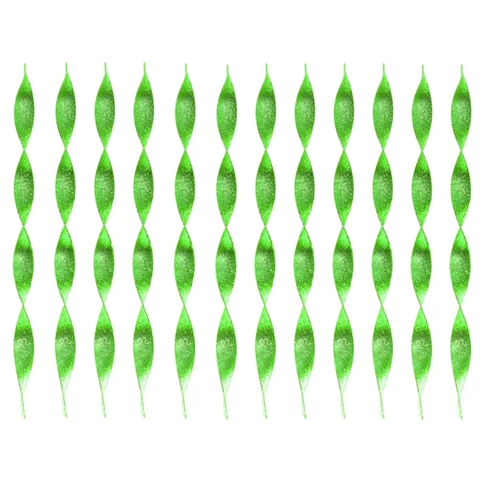 Green Glitter Icicle Finial