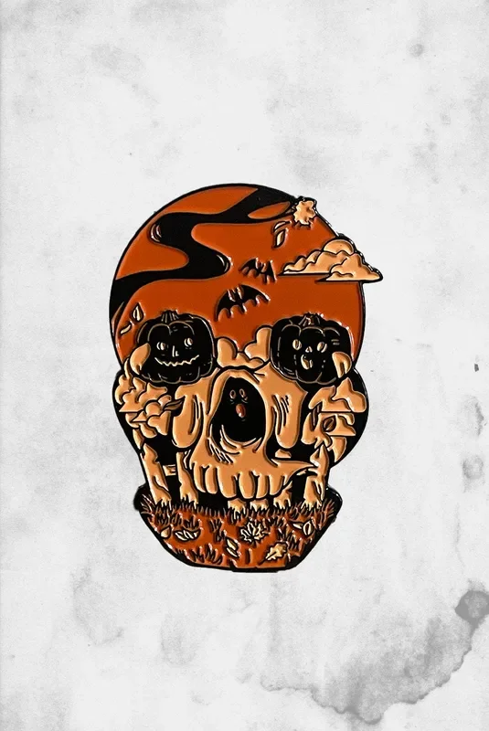 Halloween on The Brain (Enamel Pin)