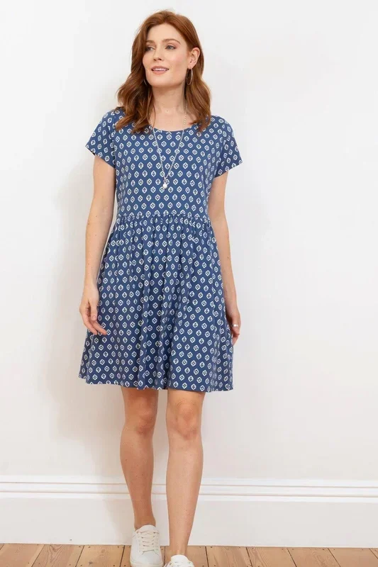 Harbour Jersey Dress Fleur