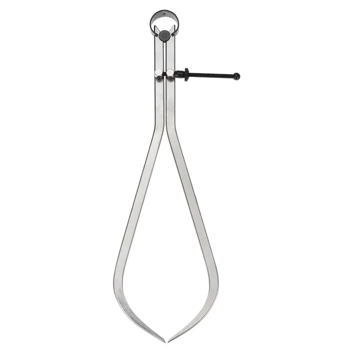 HARFINGTON Spring Joint Caliper 12 inch / 300mm Adjustable Spring Outside Caliper with Solid Nut for Wood Turning Lathe Work
