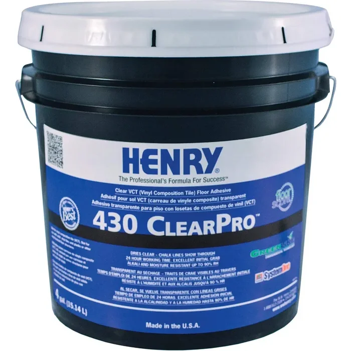 HENRY, WW COMPANY 12102 4GAL #430 Floor Adhesive, 4 Gallon