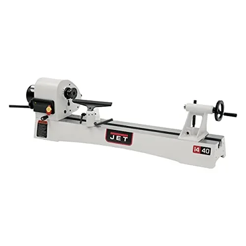 JET 14″ x 40″ Benchtop Woodworking Lathe, Variable Speed, 1Ph 115/230V (JWL-1440VS)
