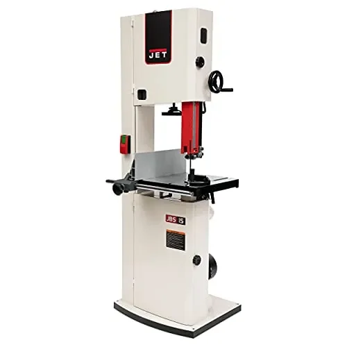 JET 15-Inch Woodworking Bandsaw, 3 HP, 1Ph 230V (JWBS-15-3)