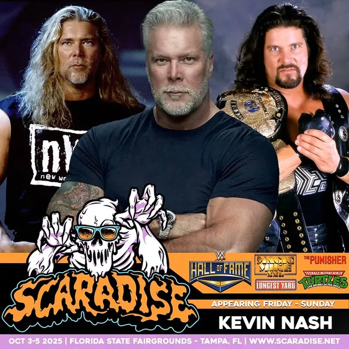 Kevin Nash Official Autograph Mail-In Service – Scaradise 2025