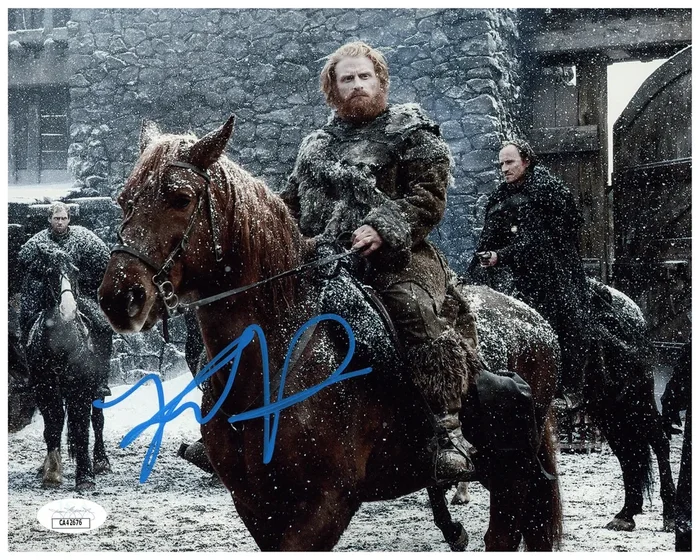 Kristofer Hivju Signed 8×10 Photo Game of Thrones Autographed JSA COA 2