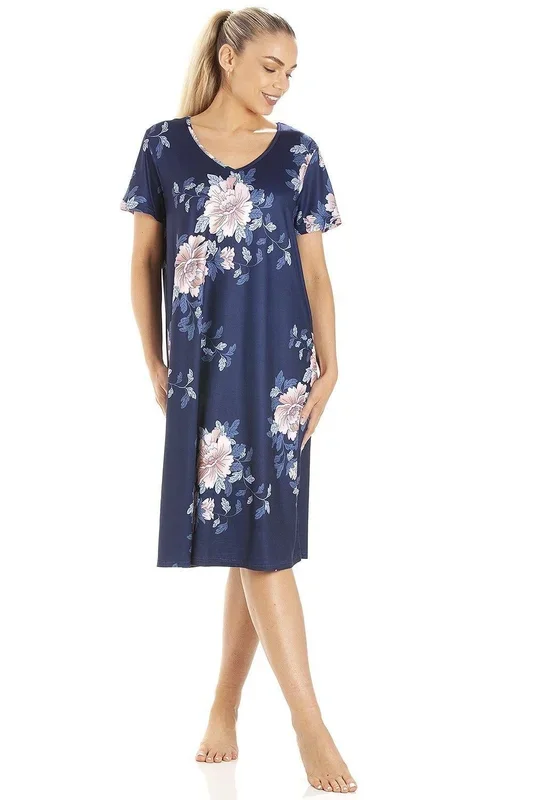 Lightweight Floral Print Nightdress