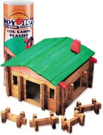 Log Cabin Playset lg – RoyToy #1