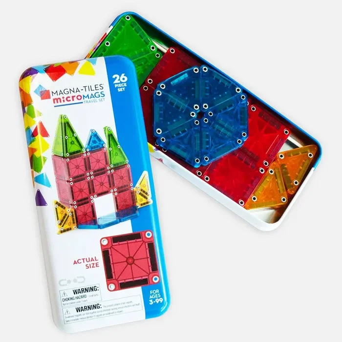 Magna-Tiles MicroMAGS Travel Set