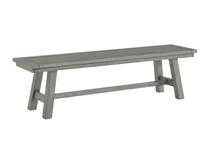 Martin Svensson Home Beach House Dove Grey Dining Bench