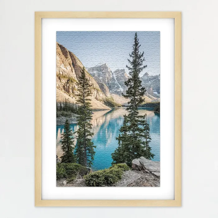 MCS Frame for Puzzles, Natural, 20 x 27 in or smaller