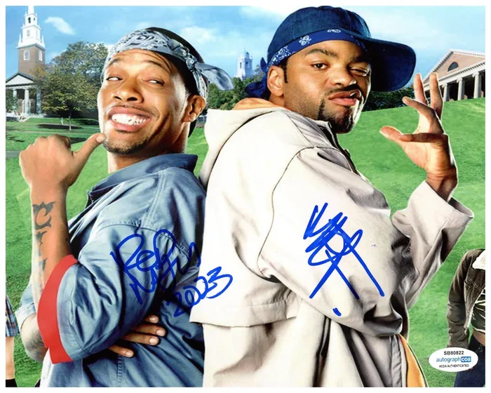 Method Man & Redman Autographed 8×10 Photo Wu Tang Clan Signed AutographCOA