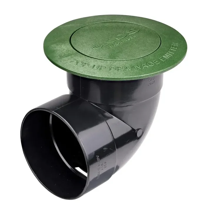 NDS 421 – 4″ Pop-Up Drainage Emitter With Elbow