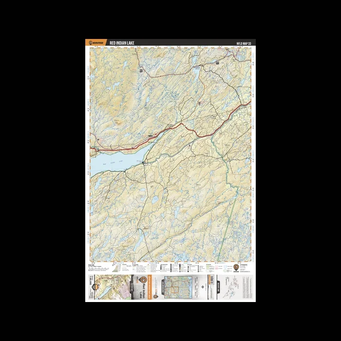 NLNL33 Red Indian Lake – Newfoundland and Labrador Topo Map