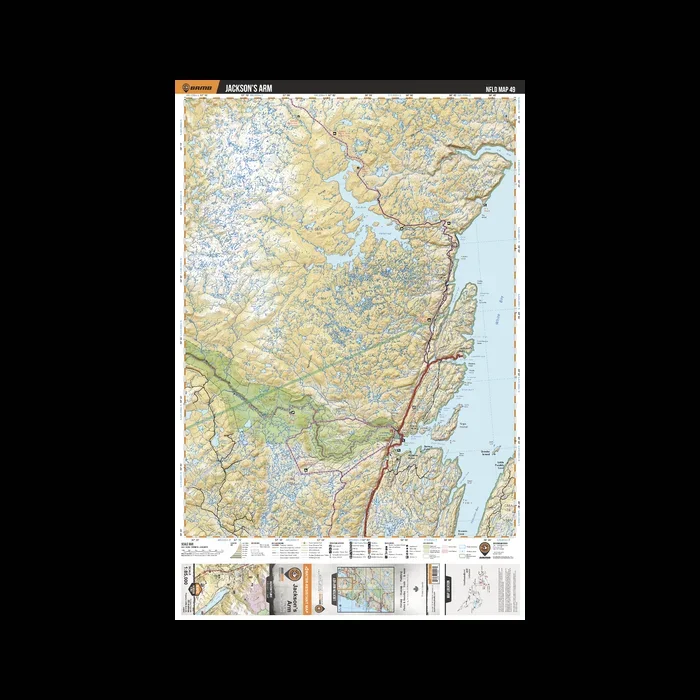 NLNL49 Jackson’s Arm – Newfoundland and Labrador Topo Map
