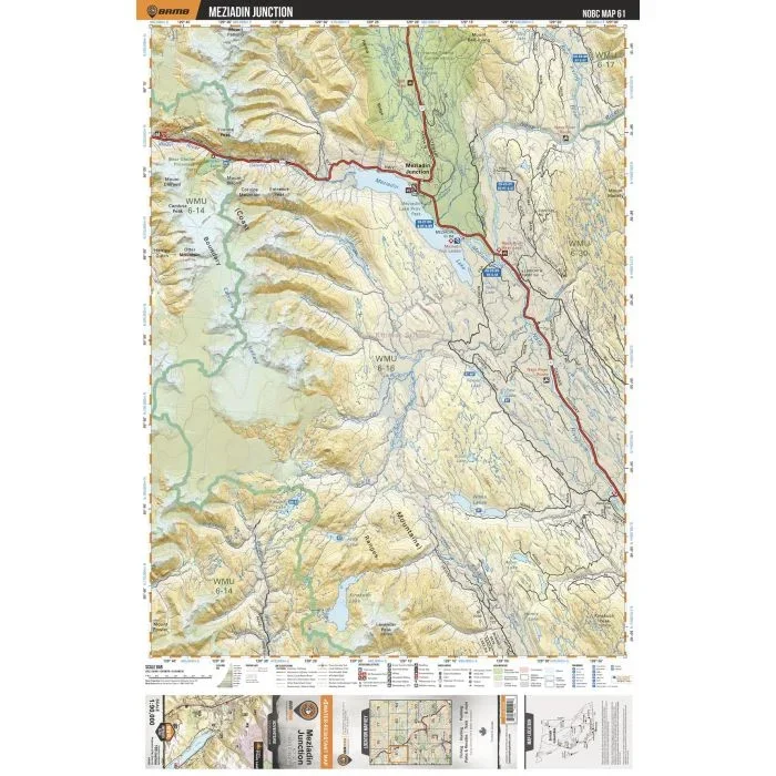 NOBC61 Meziadin Junction – Northern BC Map