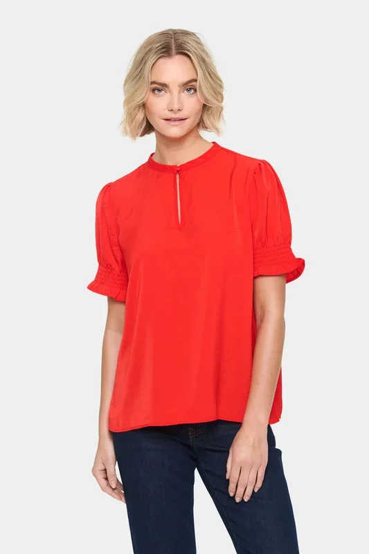 Nunni Short Sleeve Blouse