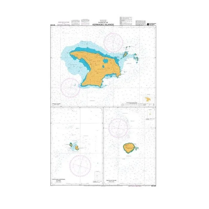 NZ2225 Plans in the Kermadec Islands