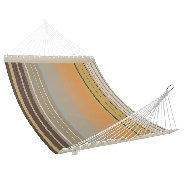 Patio Watcher 13 FT Quick Dry Textilene Hammock – Outdoor Double Hammock – Heavy Duty for Outside – 450 lbs Capacity – Coffee