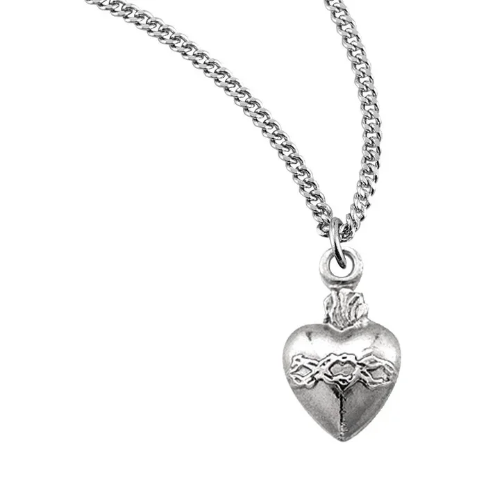 Petite Sacred Heart Medal