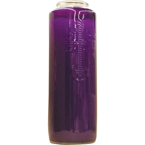 Purple 6 Day Candle