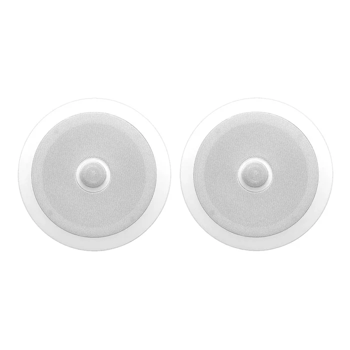 Pyle PDIC60 6.5 Inch 250 Watt 2 Way Round In Wall/Ceiling Home Speakers System