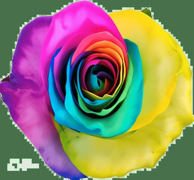 Rainbow Vendela Rose Tinted (Fresh Cut)