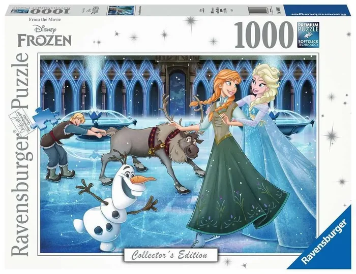 Ravensburger Disney Frozen Jigsaw Puzzle – 1000 Unique Pieces | Softclick Technology Vibrant, Glare-Free Imagery | Ideal Gift for Kids and Adults | FSC Certified Material