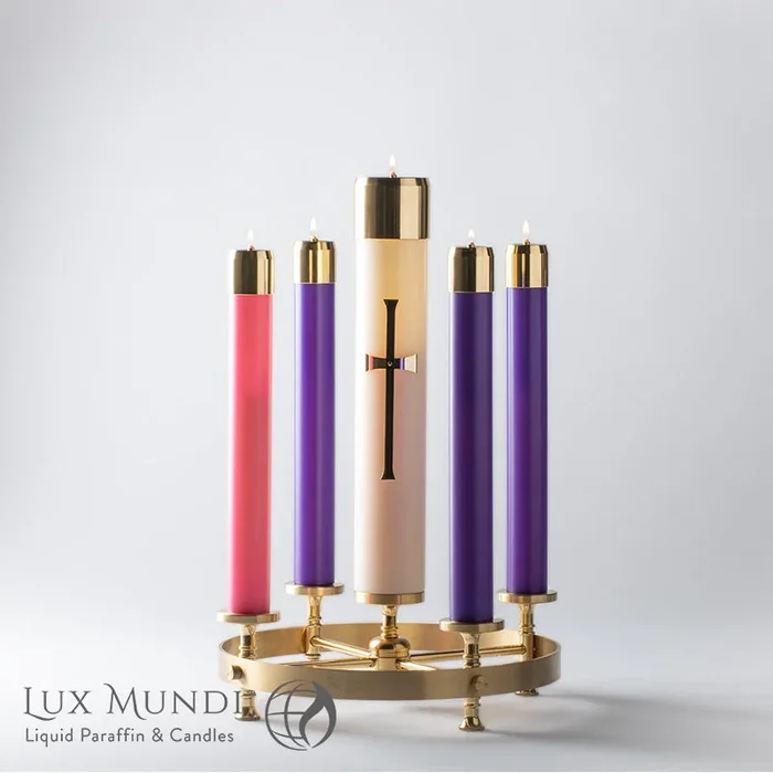 Refillable Christ Candle 1-1/2″ x 14″
