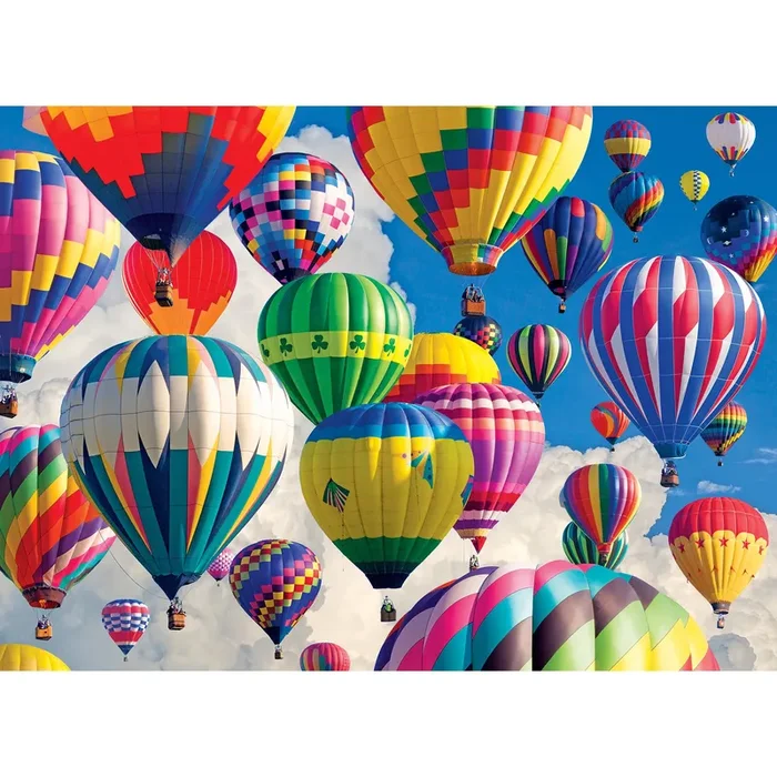 RoseArt – Kodak Premium – Hot Air Balloons Above The Clouds – 1500 Piece Jigsaw Puzzle for Adults