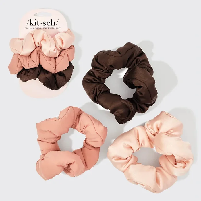 Rosewood Cloud Scrunchies 3pc Set