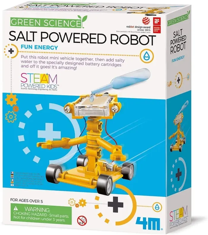Salt Powered Robot